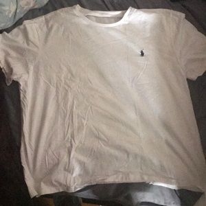 Men’s white polo Ralph Lauren t-shirt